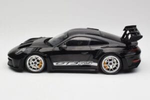 Porsche 911 992 GT3 RS Schwarz Mit Silbernen Felgen Minichamps 1:18 155062231 Metall — Bild 3 von 6