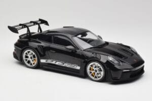 Porsche 911 992 GT3 RS Schwarz Mit Silbernen Felgen Minichamps 1:18 155062231 Metall — Bild 4 von 6