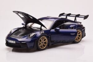Porsche 911 992 GT3 RS Gentian Blau Metallic Norev 1:18 187363 Metall — Bild 2 von 8
