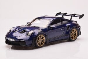 Porsche 911 992 GT3 RS Gentian Blau Metallic Norev 1:18 187363 Metall