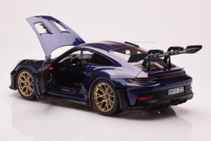Porsche 911 992 GT3 RS Gentian Blau Metallic Norev 1:18 187363 Metall — Bild 5 von 8