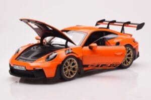 Porsche 911 992 GT3 RS Gulf Orange Norev 1:18 187360 Metall — Bild 2 von 8