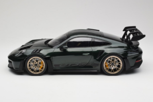 Porsche 911 992 GT3 RS Jet Green Metallic Black Norev 1:12 127532 Metall — Bild 3 von 6
