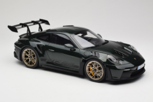 Porsche 911 992 GT3 RS Jet Green Metallic Black Norev 1:12 127532 Metall — Bild 4 von 6