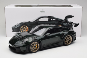 Porsche 911 992 GT3 RS Jet Green Metallic Black Norev 1:12 127532 Metall — Bild 6 von 6