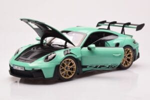 Porsche 911 992 GT3 RS Mint Grün Norev 1:18 187362 Metall — Bild 2 von 8