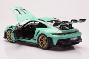 Porsche 911 992 GT3 RS Mint Grün Norev 1:18 187362 Metall — Bild 5 von 8