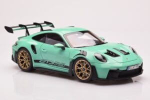 Porsche 911 992 GT3 RS Mint Grün Norev 1:18 187362 Metall — Bild 6 von 8