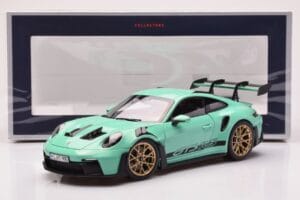 Porsche 911 992 GT3 RS Mint Grün Norev 1:18 187362 Metall — Bild 8 von 8