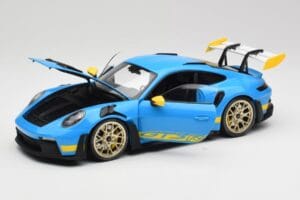 Porsche 911 992 GT3 RS Shark Blau & Gelb Decor Concept Minichamps 1:18 911992001 Metall — Bild 2 von 8