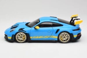 Porsche 911 992 GT3 RS Shark Blau & Gelb Decor Concept Minichamps 1:18 911992001 Metall — Bild 4 von 8