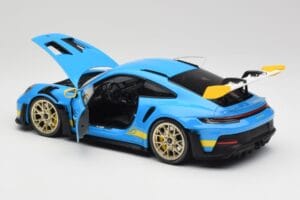 Porsche 911 992 GT3 RS Shark Blau & Gelb Decor Concept Minichamps 1:18 911992001 Metall — Bild 5 von 8