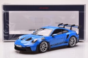 Porsche 911 992 GT3 RS Haifischblau Norev 1:18 187358 Metall — Bild 8 von 8