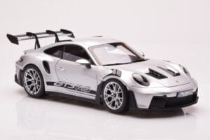 Porsche 911 992 GT3 RS Silber Metallic Norev 1:18 187357 Metall — Bild 6 von 8