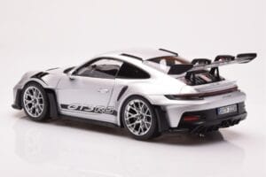 Porsche 911 992 GT3 RS Silber Metallic Norev 1:18 187357 Metall — Bild 7 von 8