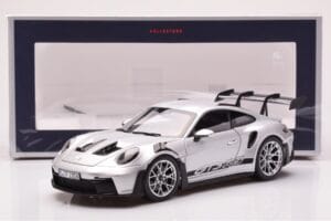Porsche 911 992 GT3 RS Silber Metallic Norev 1:18 187357 Metall — Bild 8 von 8