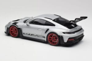 Porsche 911 992 GT3 RS Silber & Rote Räder Minichamps 1:18 153062241 Metall — Bild 5 von 6