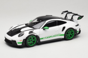 Porsche 911 992 GT3 RS Tribute to Carrera RS White Python Green Norev 1:18 187372 Metall