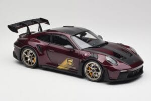 Porsche 911 992 GT3 RS Ultraviolett & Silber Räder Minichamps 1:18 110062029 Metall — Bild 6 von 8