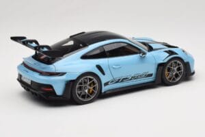 Porsche 911 992 GT3 RS Weissach Pack Gulf Blue Norev 1:18 187367 Metall — Bild 3 von 8