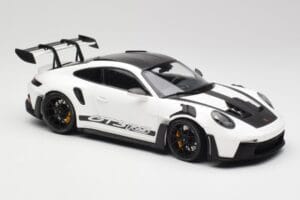 Porsche 911 992 GT3 RS Weiß & Schwarze Räder Minichamps 1:18 155062230 Metall — Bild 4 von 6