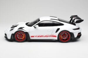 Porsche 911 992 GT3 RS Weiß & Pyro Rot Norev 1:12 127530 Metall — Bild 3 von 6