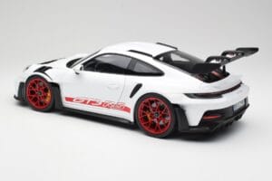 Porsche 911 992 GT3 RS Weiß & Pyro Rot Norev 1:12 127530 Metall — Bild 5 von 6