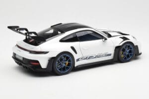 Porsche 911 992 GT3 Weissach Package Weiss & Indigo Blau Norev 1:18 187353 Metall — Bild 3 von 8