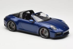 Porsche 911 992 Targa 4 GTS Blue Metallic Minichamps 1:18 155061060 Metall — Bild 4 von 6
