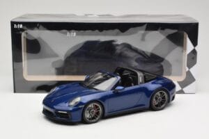 Porsche 911 992 Targa 4 GTS Blue Metallic Minichamps 1:18 155061060 Metall — Bild 6 von 6