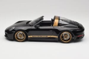 Porsche 911 992 Targa Porsche Design Schwarz & Gold Concept Minichamps 1:18 PORSCHE001 Metall — Bild 3 von 6
