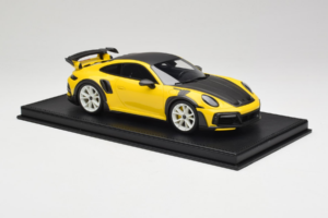 Porsche 911 992 TechArt GTstreet R Gelb Mit Weißen Rädern TechArt 1:18 REMC015 Resin — Bild 3 von 6