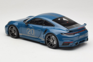 Porsche 911 992 Turbo S Coupe Sport Design Blau Minichamps 1:18 113069073 Metall — Bild 7 von 8