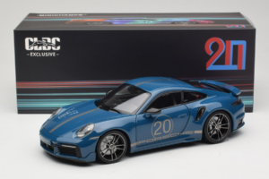 Porsche 911 992 Turbo S Coupe Sport Design Blau Minichamps 1:18 113069073 Metall — Bild 8 von 8