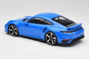 Porsche 911 992 Turbo S Gentian Blau Minichamps 1:18 155069074 Metall — Bild 5 von 6