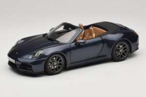 Porsche 911 992.2 Carrera Cabriolet Yachting Blue Norev 1:18 187180 Metall