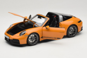 Porsche 911 992.2 Targa 4 GTS Bahama Yellow Norev 1:18 187190 Metall — Bild 2 von 10