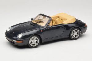 Porsche 911 993 Cabriolet Dunkelblau Tchibo 1:18 46619 Metall