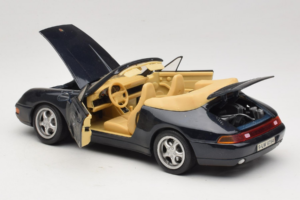 Porsche 911 993 Cabriolet Dunkelblau Tchibo 1:18 46619 Metall — Bild 5 von 8