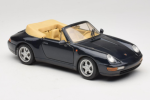 Porsche 911 993 Cabriolet Dunkelblau Tchibo 1:18 46619 Metall — Bild 6 von 8