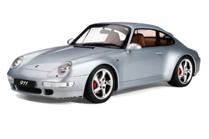 Porsche 911 993 Carrera 4S Silber GT Spirit 1:8 GTS801901 Resin