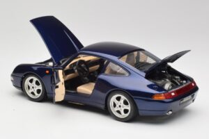 Porsche 911 993 Carrera Cup Blau Braccio & Gotz 1993 Bburago 1:18 3060-M1 Metall — Bild 5 von 8