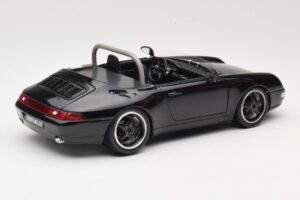 Porsche 911 993 Carrera Cabriolet Schwarz Bburago 1:18 3090-M1 Metall — Bild 3 von 8