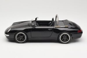 Porsche 911 993 Carrera Cabriolet Schwarz Bburago 1:18 3090-M1 Metall — Bild 4 von 8
