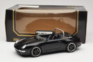 Porsche 911 993 Carrera Cabriolet Schwarz Bburago 1:18 3090-M1 Metall — Bild 8 von 8