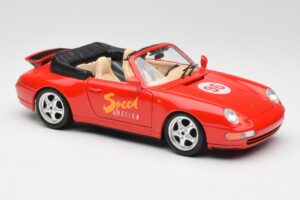 Porsche 911 993 Carrera Cabriolet Rot Bburago 1:18 3090 Metall — Bild 6 von 8
