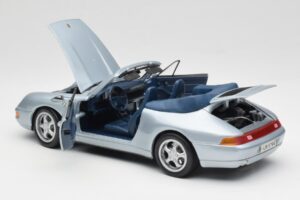 Porsche 911 993 Carrera Cabriolet Silber Maisto 1:18 100299-M1 Metall — Bild 5 von 8