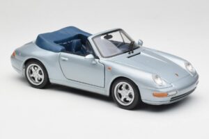 Porsche 911 993 Carrera Cabriolet Silber Maisto 1:18 100299-M1 Metall — Bild 6 von 8