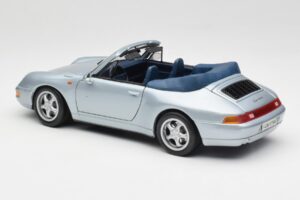 Porsche 911 993 Carrera Cabriolet Silber Maisto 1:18 100299-M1 Metall — Bild 7 von 8