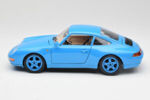 Porsche 911 993 Carrera Blau Bburago 1:18 3060 Metall — Bild 4 von 8